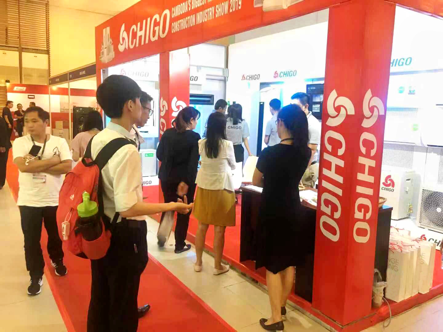 CHIGO occurs again at Cambodia Exhibition